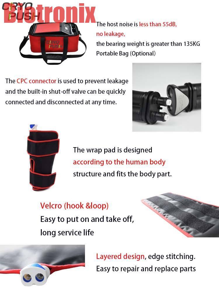 Digital Cold Therapy Unit With Knee, Ankle And Shoulder Pads