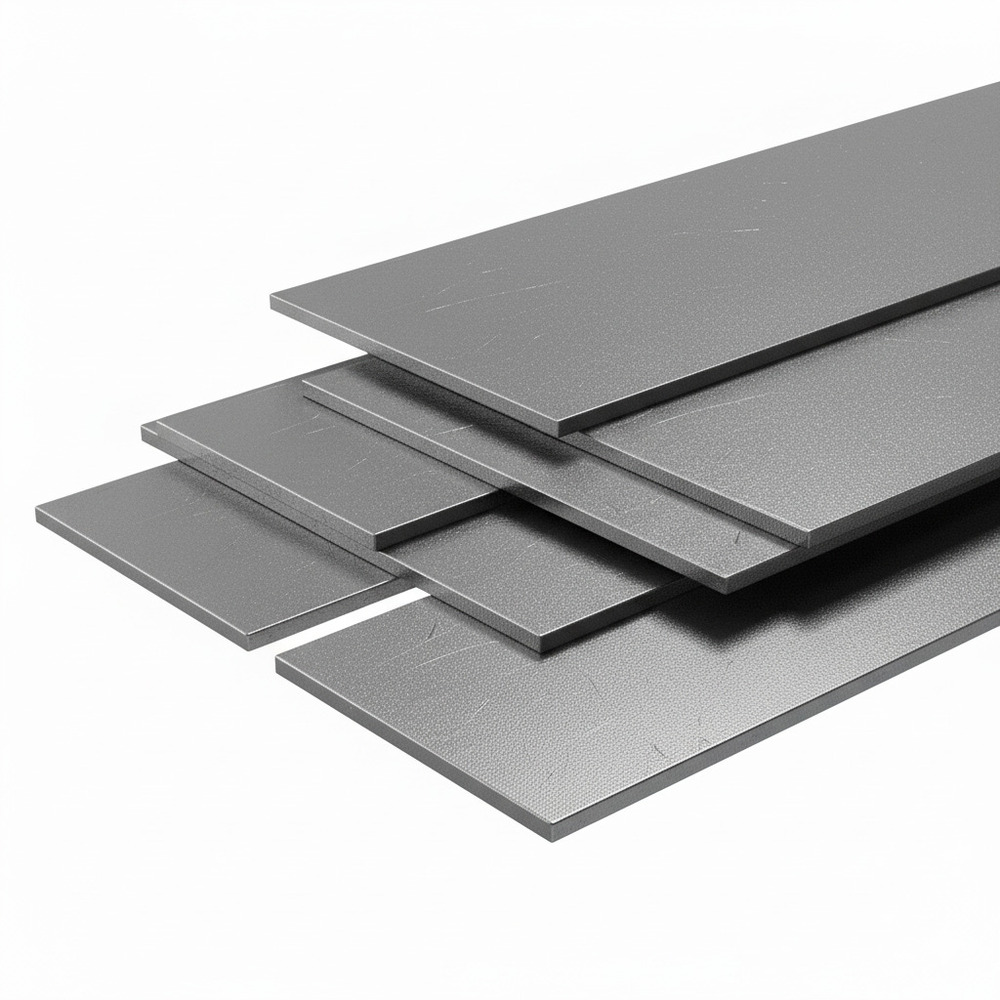 Rectangular Alloy Steel Plates - Color: Silver