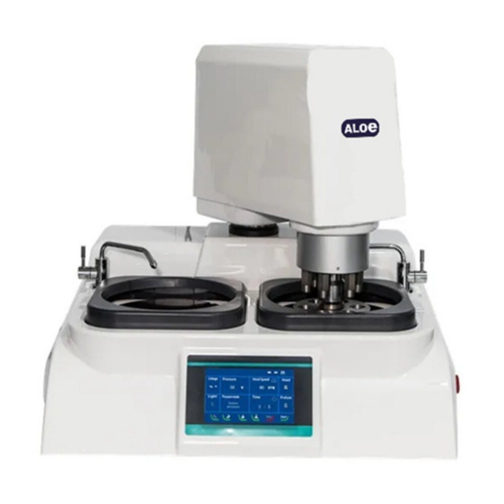 Automatic Metallographic Sample Grinding Polishing Machine - Mild Steel, 220/240 Volt | Silver Finish, Ideal For Hospitals And Laboratories