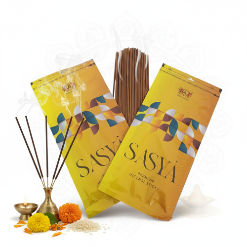 Sasya Premium Incense Sticks - Burning Time: 30 Minutes