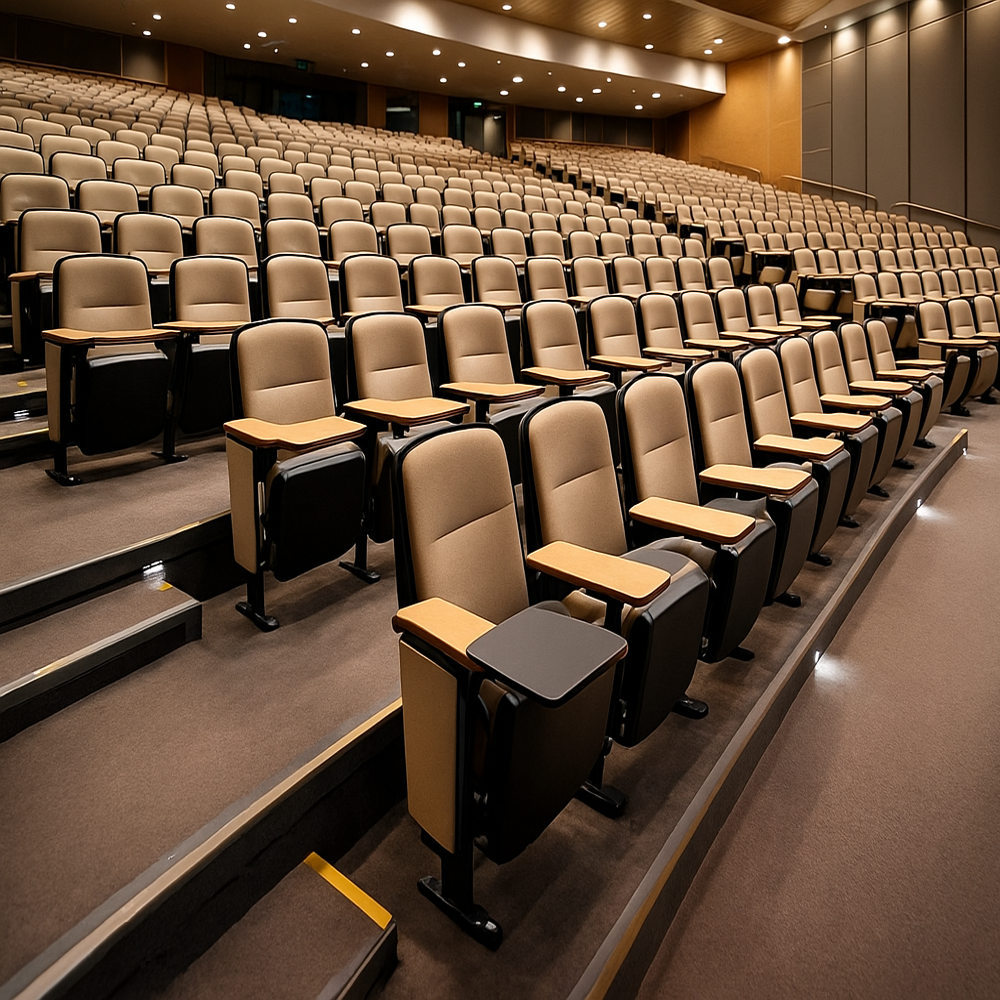Auditorium Writing Pad Chairs