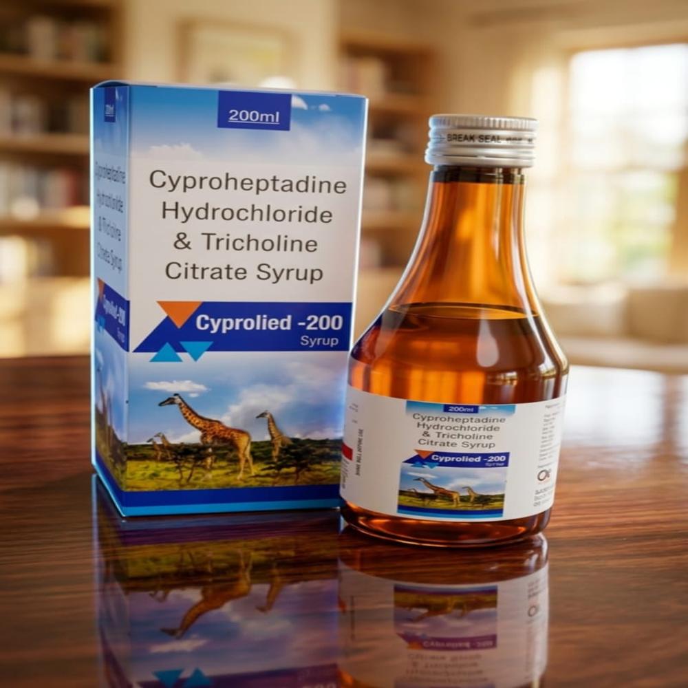 Cyproheptadine + Tricholine Citrate + Sorbitol - Drug Type: General Medicines