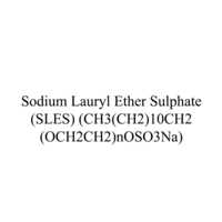 SLES CH3-CH2-10CH2-OCH2CH2-nOSO3Na Sodium Lauryl Ether Sulphate