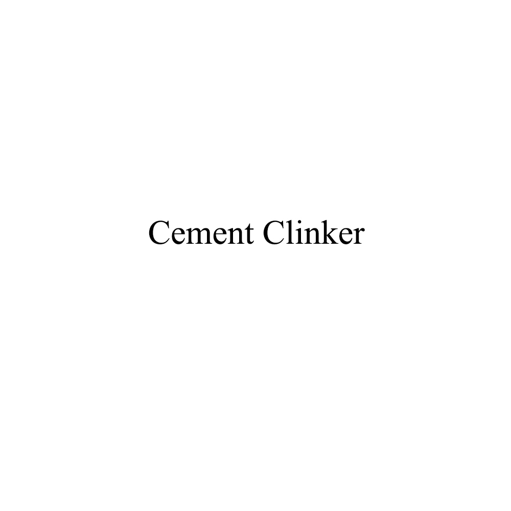Cement Clinker - Application: Industrial
