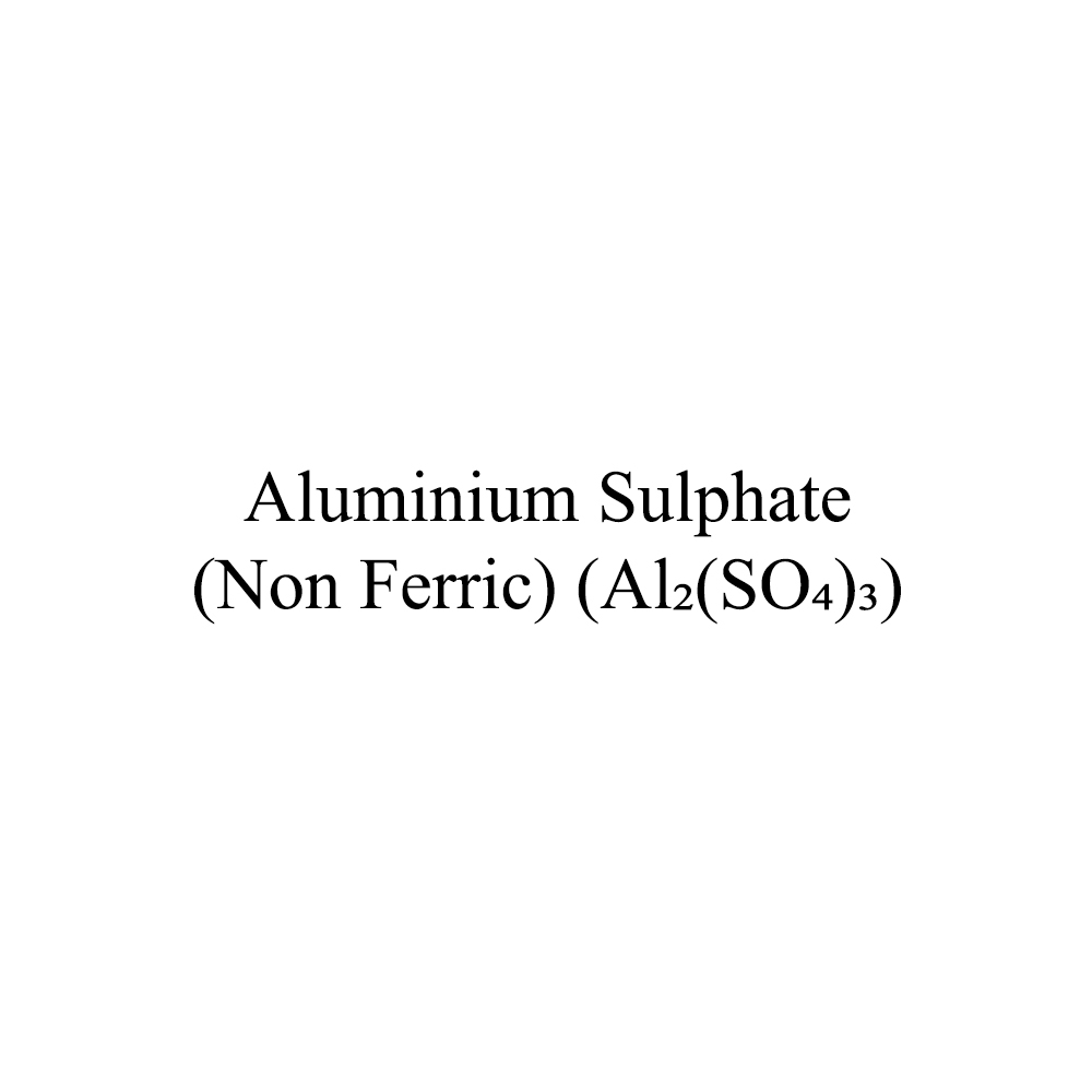 Non Ferric Al2-So4-3 Aluminium Sulphate - Color: Any Color