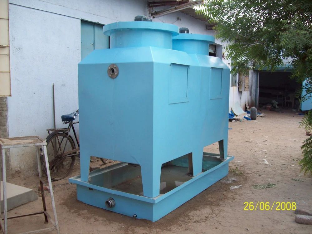 Cooling Tower - Frp & Other Materials, Low Noise, Counterflow Cooling| Industrial Cooling Application, Standard Manufacturer Warranty