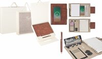 Leather  Power Bank Notebook