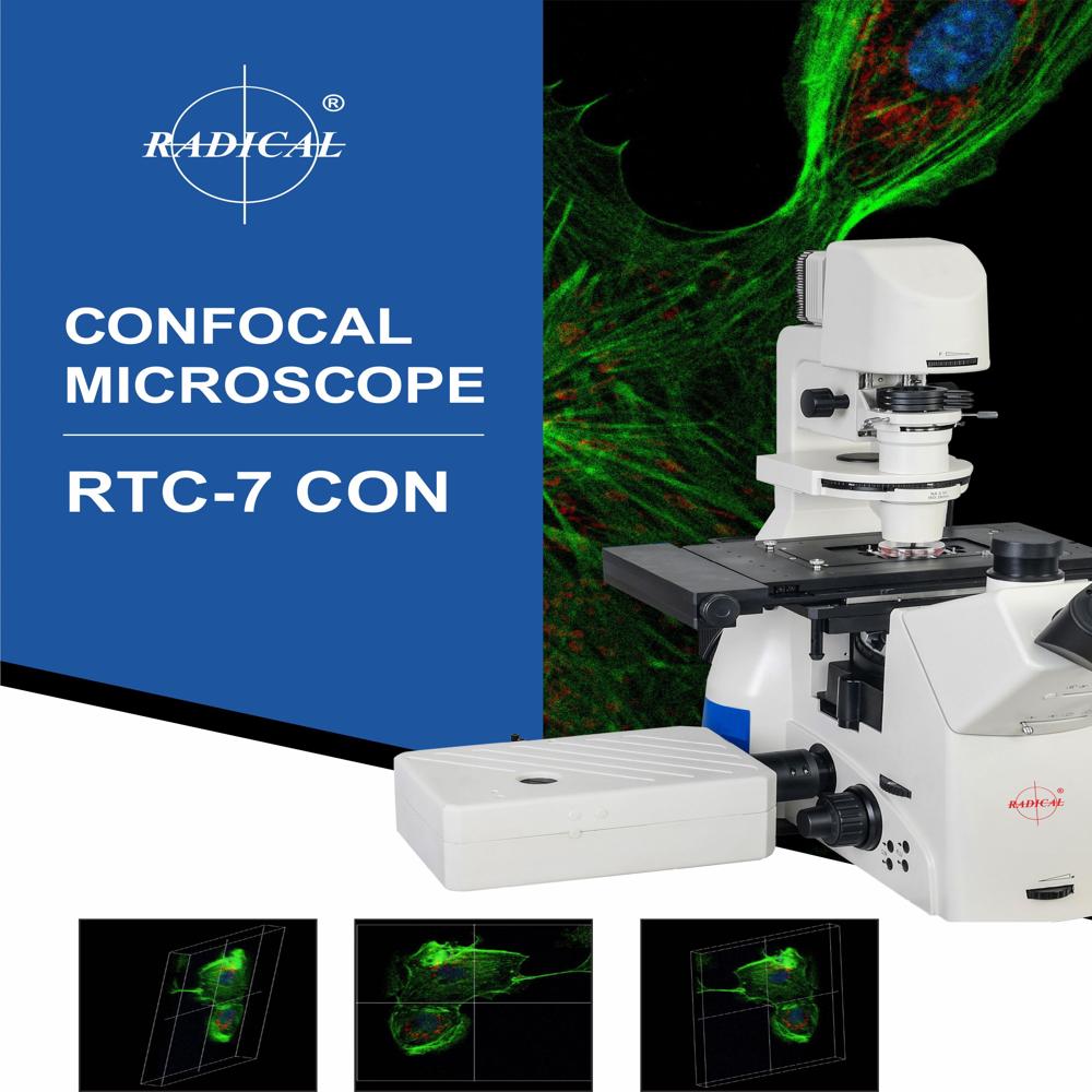 CONFOCAL MICROSCOPES RTC-7 CON