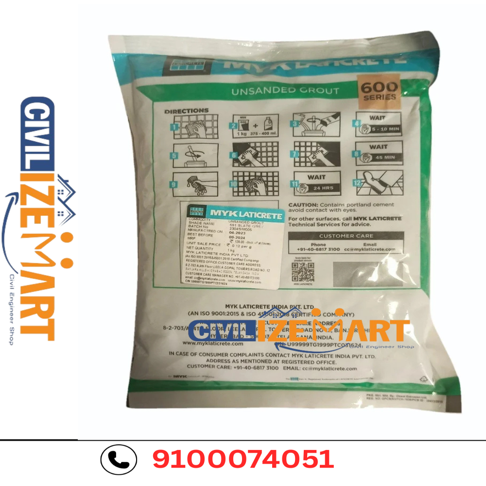MYK LATICRETE 600 SERIES UNSANDED GROUT