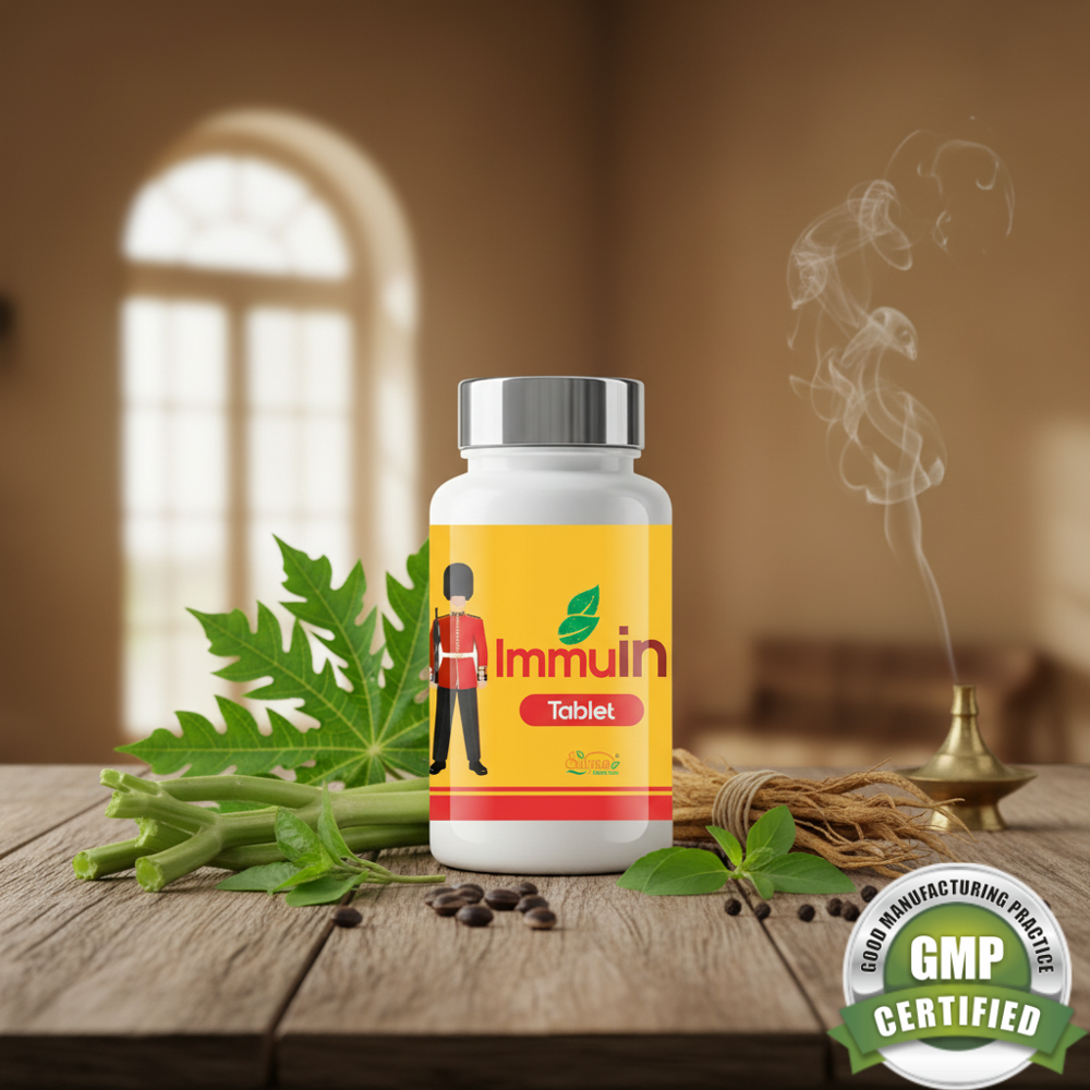 Ayurvedic Immuin Tablet - Age Group: For Adults