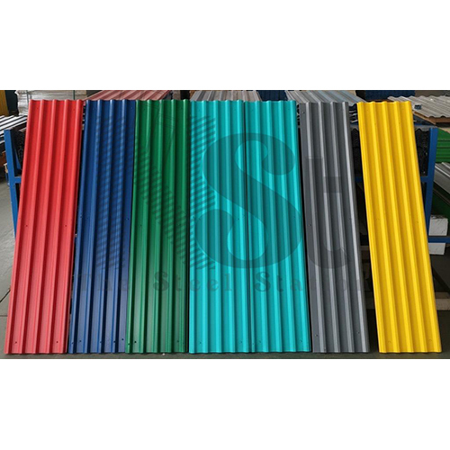 Color Coated Profile Roofing Sheets - Color: Multicolor