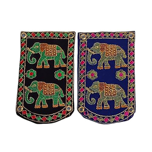 Rajasthani Mobile Pouch - Color: Multicolor