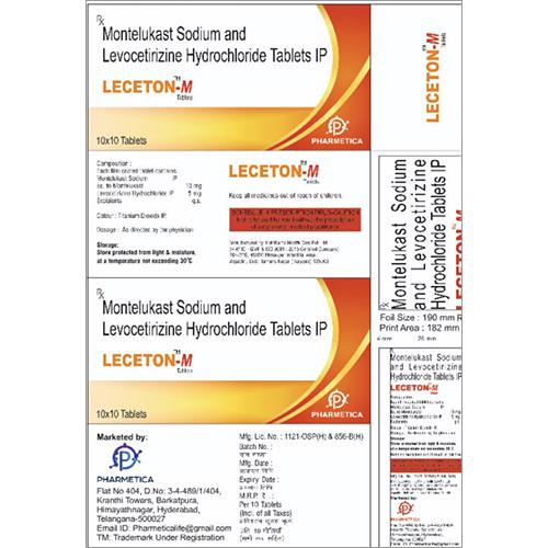 Leceton-M Tablets - Drug Type: General Medicines