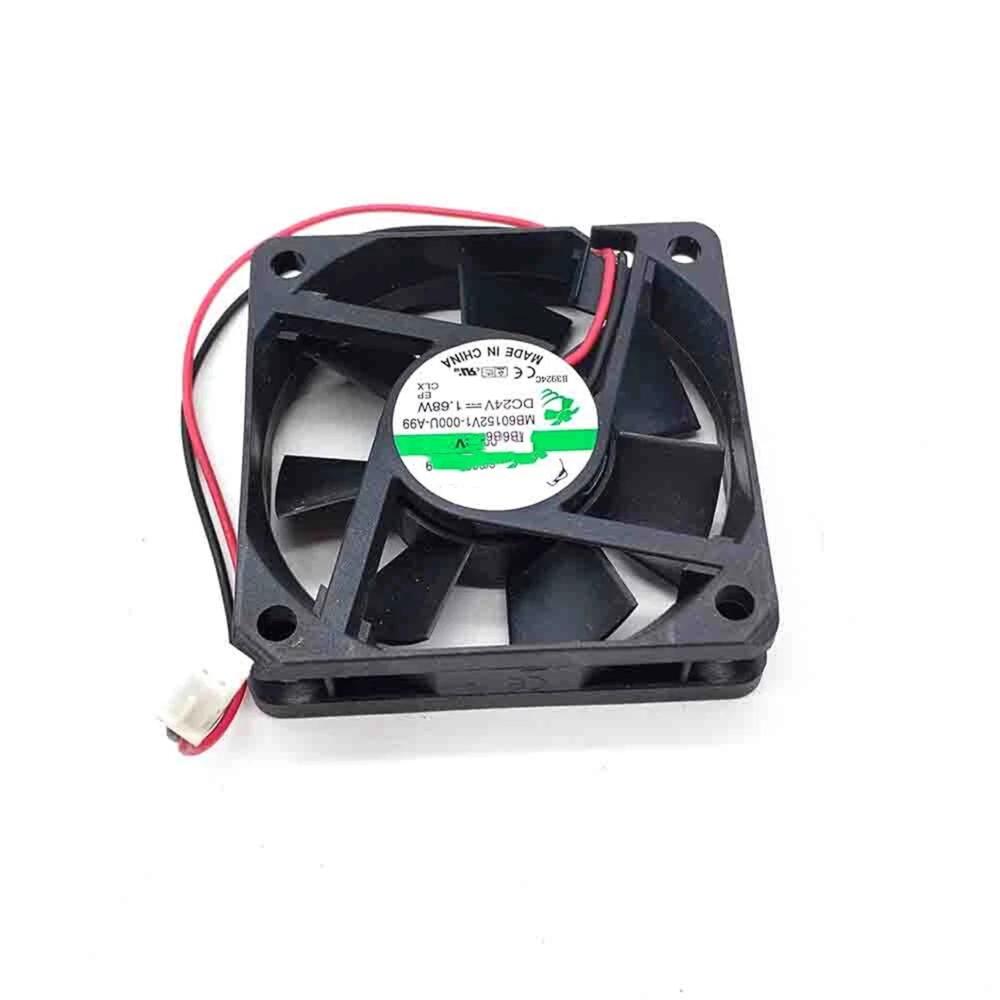 SUNON MB60152V1-000U-A99 24V DC 1.68W 6025mm Ball Bearing PLASTIC Industrial Axial Cooling Fan