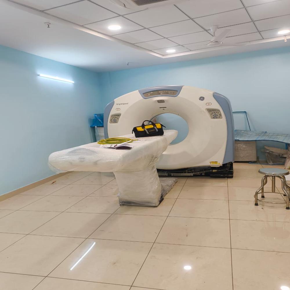 GE Bright Speed 16 slice ct scan machine