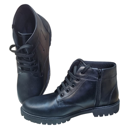 Mens Leather Lased Up Boots