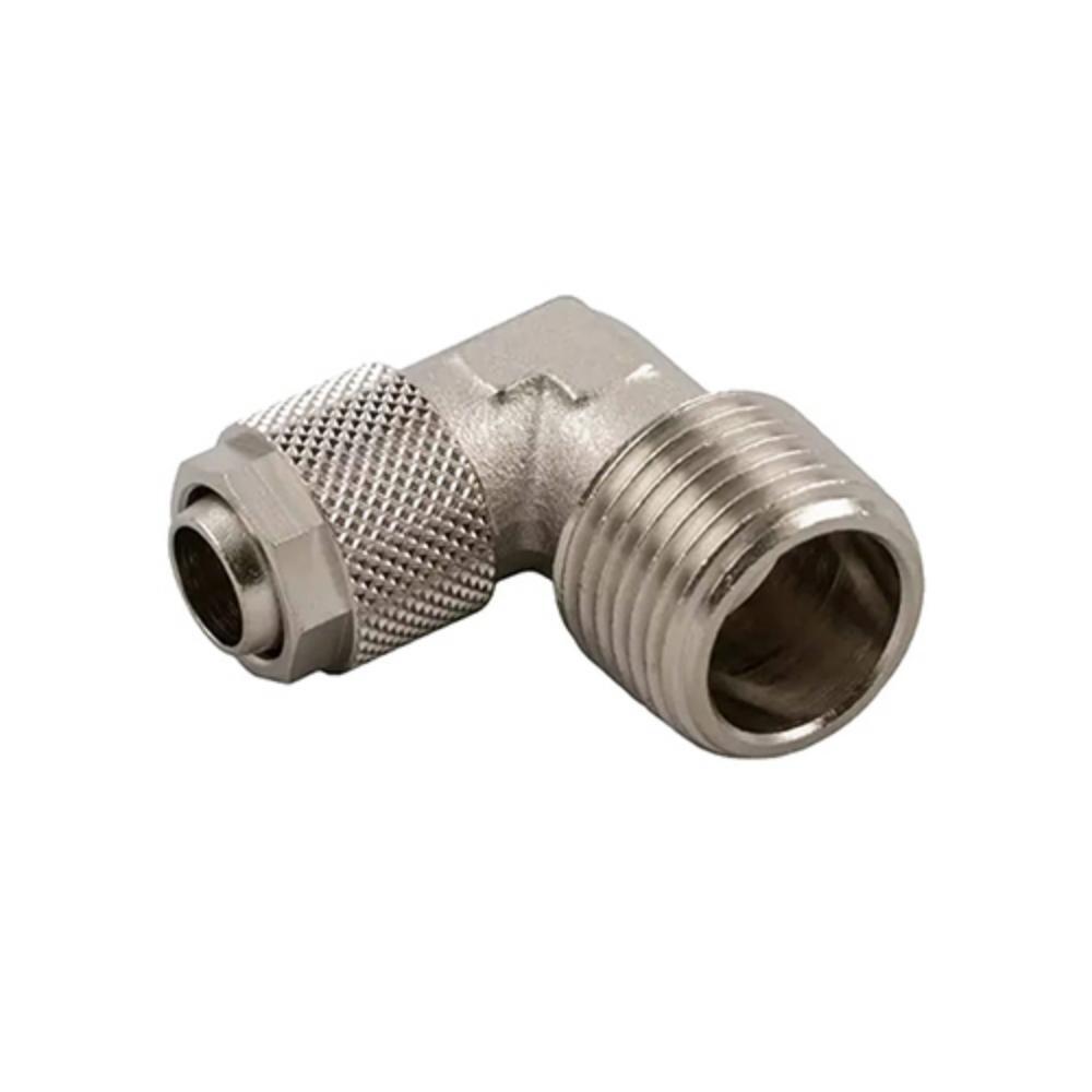 Stud Fitting Stainless Steel - Color: Silver