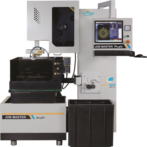 White Cnc Wire Cut Edm Machine