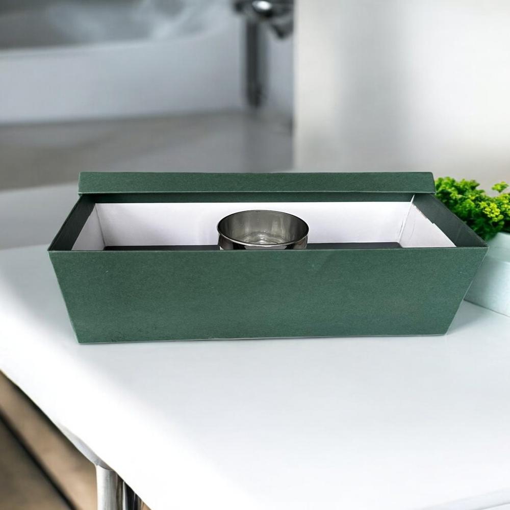 Jade Top Bottom Rigid Box Dye Cut Tray Inside Gift Packaging Box - Coating Type: Customized