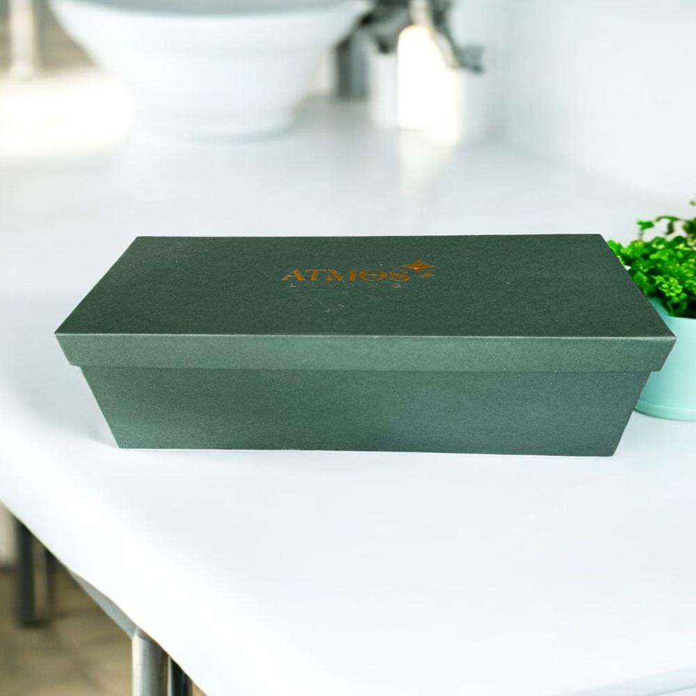 Jade Top Bottom Rigid Box Dye Cut Tray Inside Gift Packaging Box