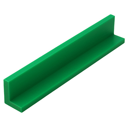 L Profile Conveyor Wear Strip - Color: Green