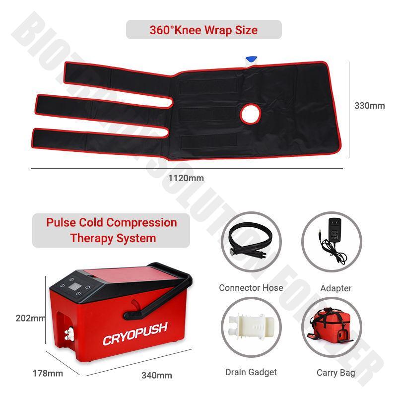 Cryopush Cold Therapy Machine for Knee, Shoulder and Ankle Support