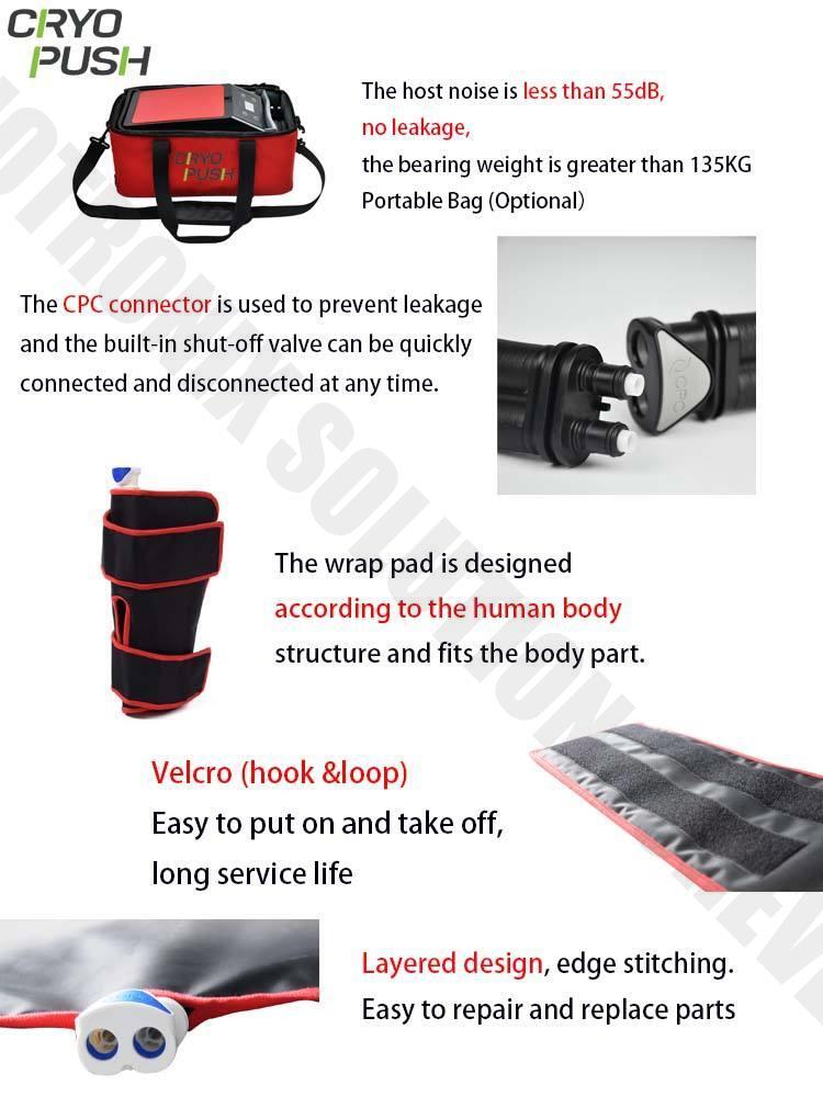 Cryopush Cold Therapy Machine for Knee, Shoulder and Ankle Support