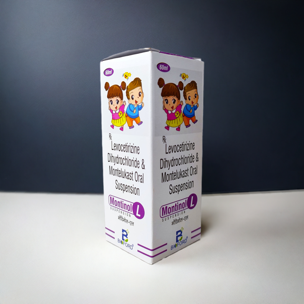 Montinol L Syrup 60ml - Age Group: For Children(2-18years)