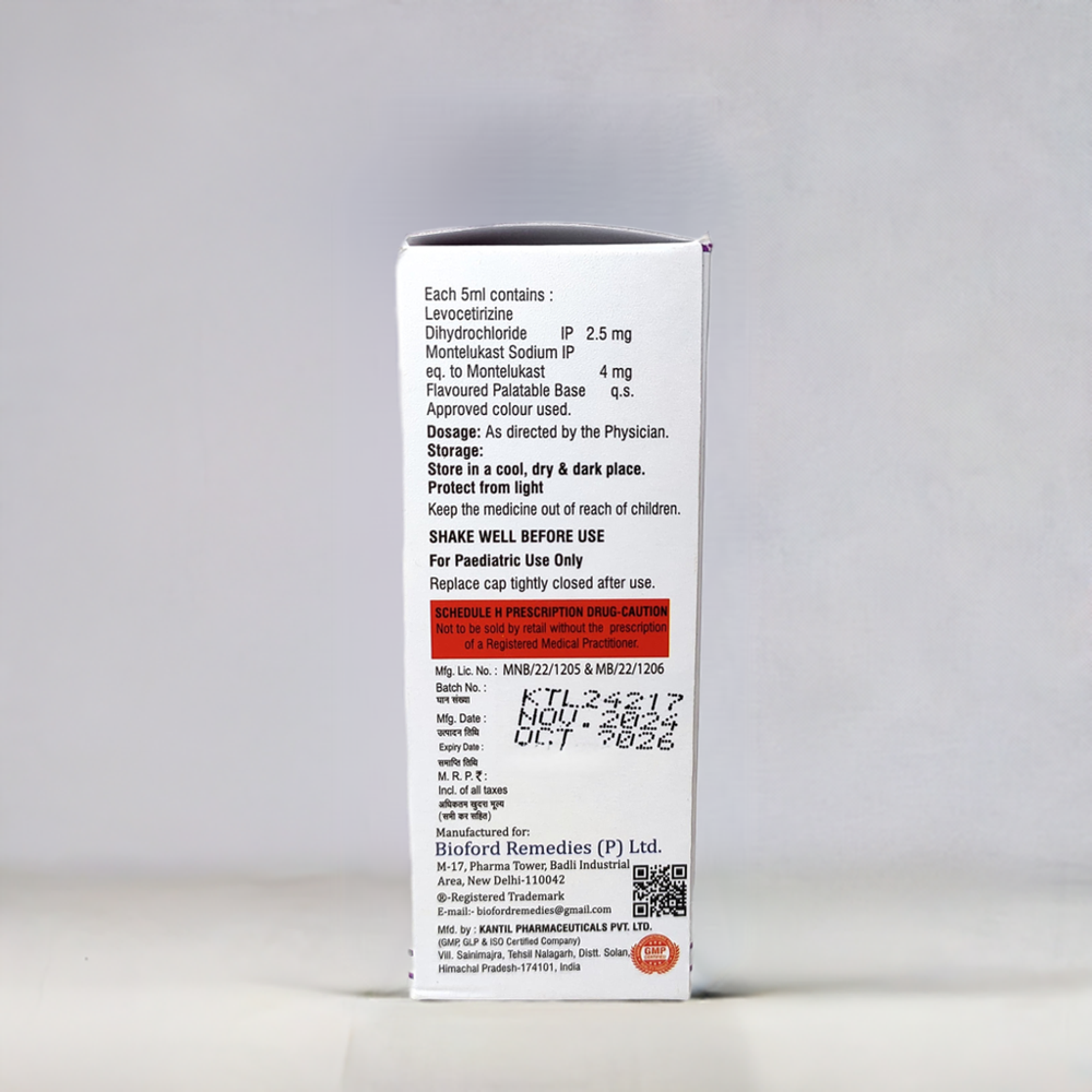 Montinol L Syrup 60ml