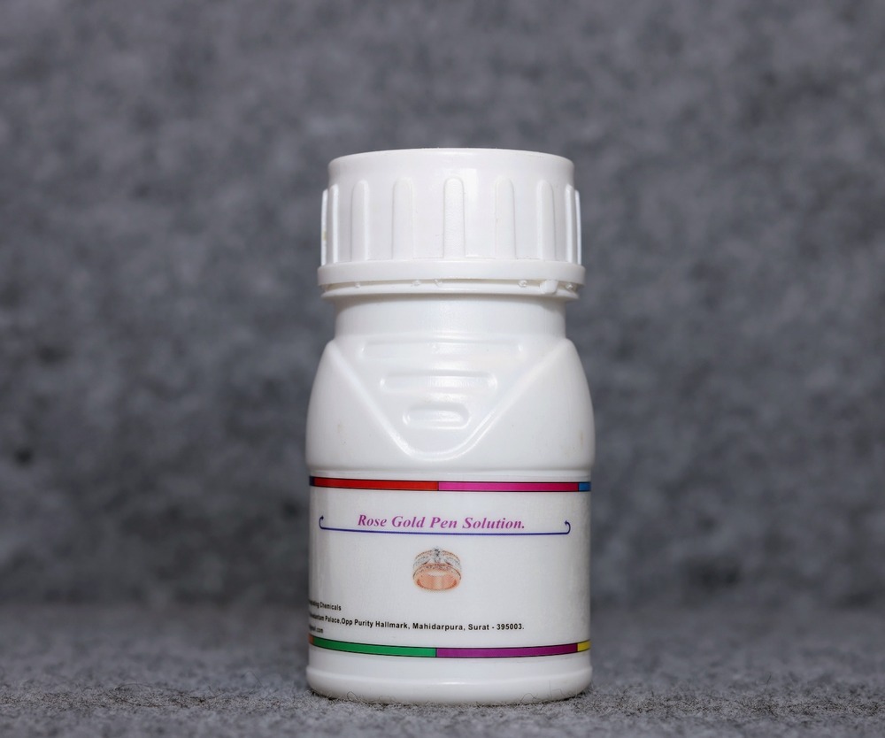 Rose Gold Pen Solution - Ph Level: High