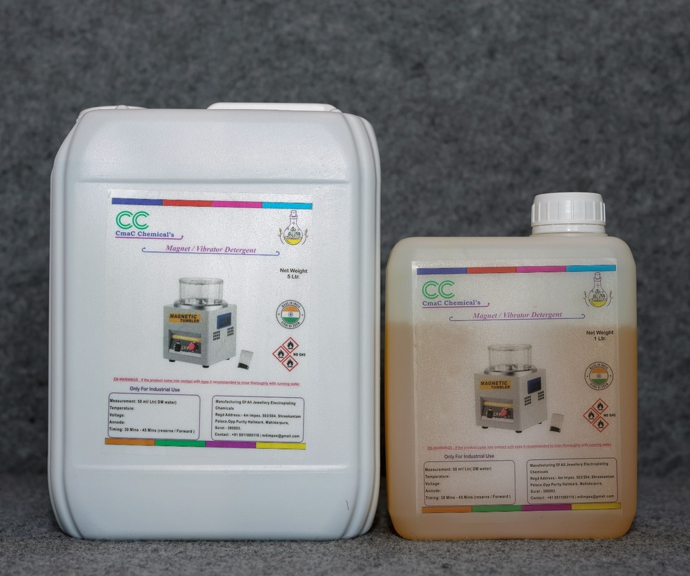 5Ltr Magnet-Vibrator Detergent - Ph Level: High