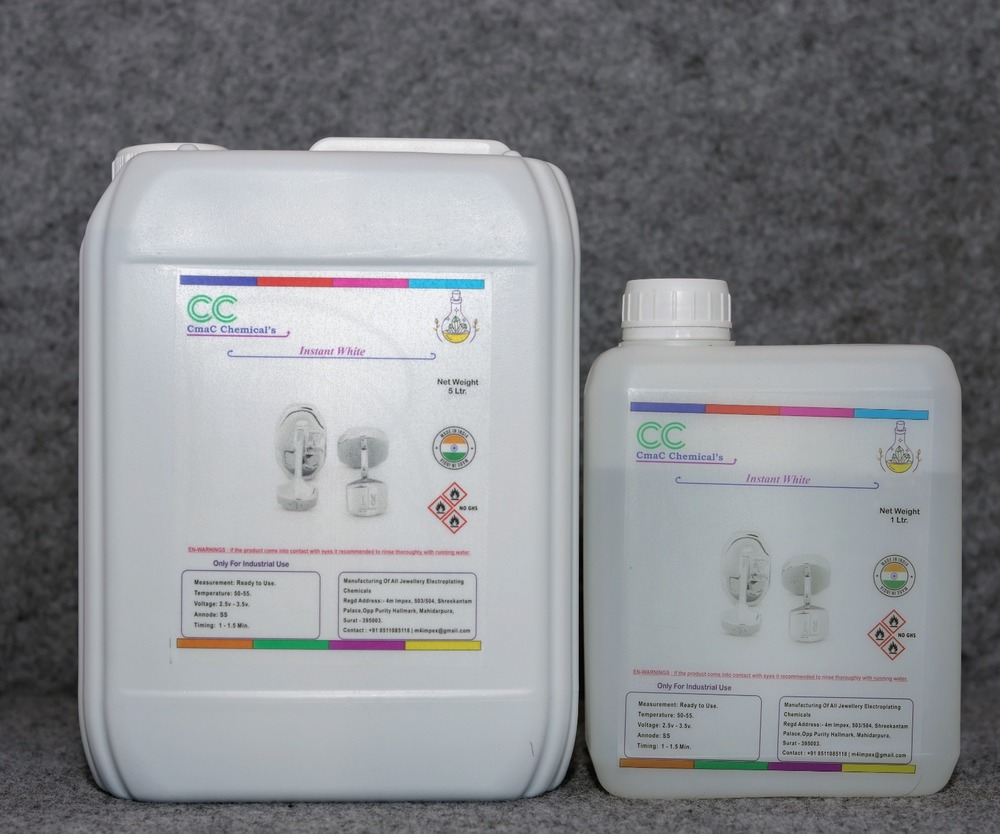 5Ltr Instant White - Grade: Industrial Grade