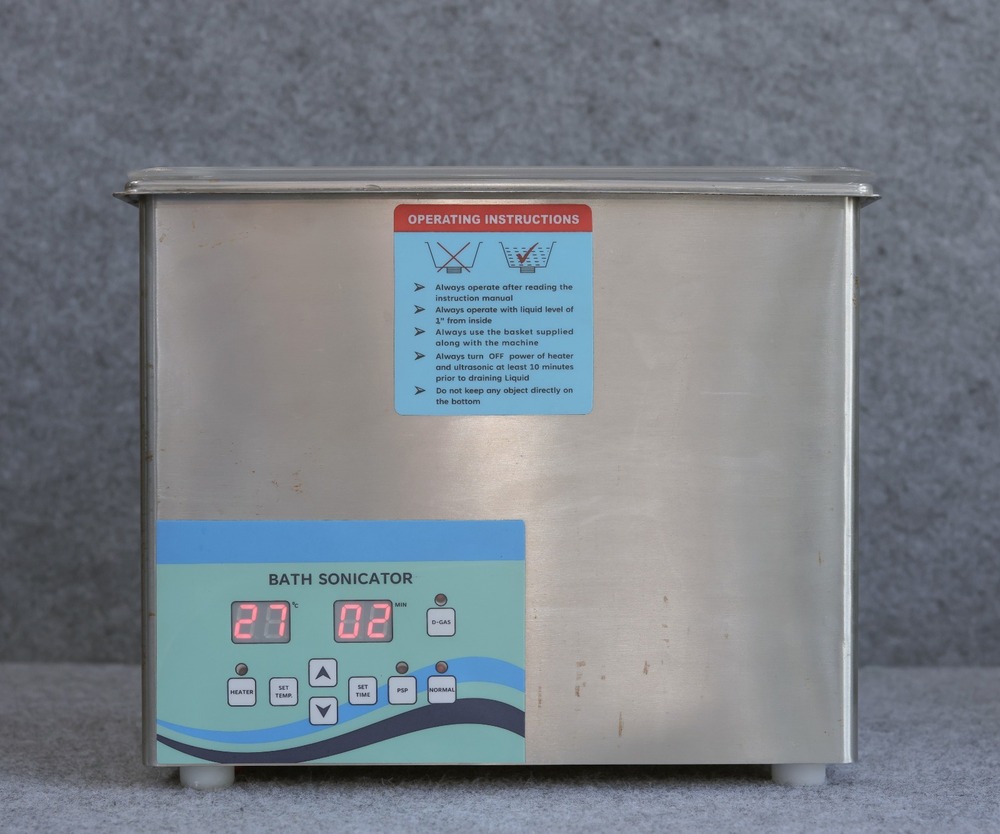 Bath Sonicator - Color: Silver