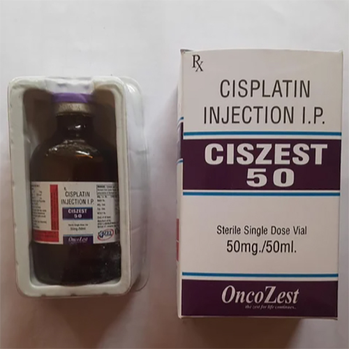 50 Mg Cisplatin Injection IP