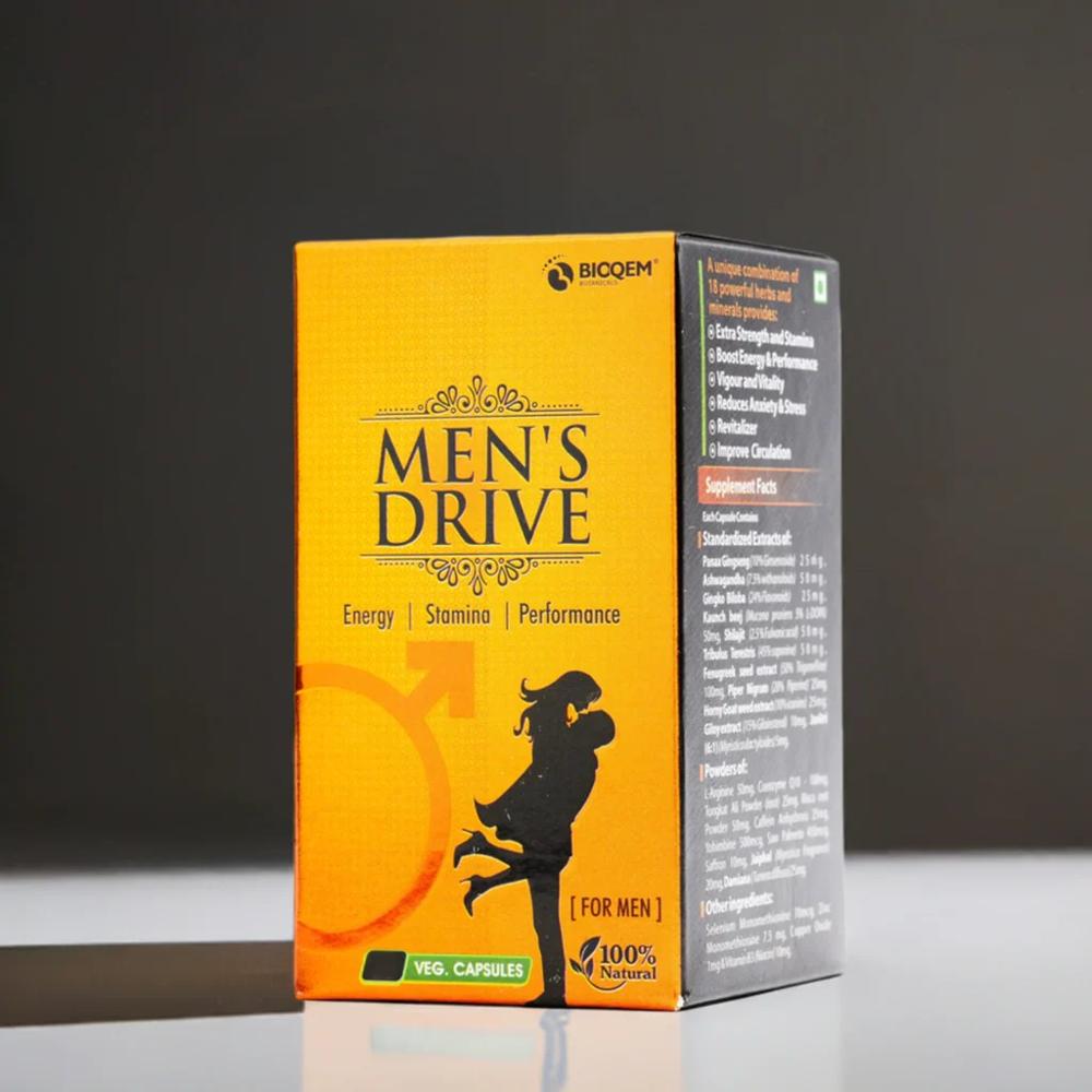 Bioqem Pharma Mens Drive 10 Capsules - Age Group: For Adults