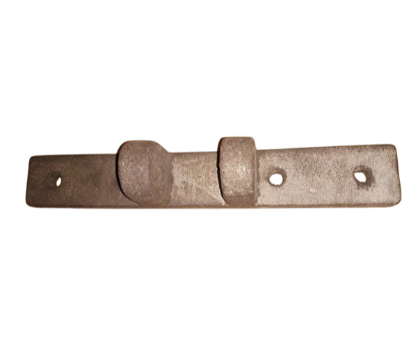 Door Foot Hinges - Color: Metallic Grey