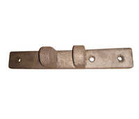 Door Foot Hinges - Color: Metallic Grey