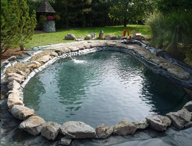 Pvc Pondliner - Pvc Material, As Per Requirement Size, Blue Color | Durable, Warranty Included, Ideal For Aquatic Applications, Best For Retaining Water