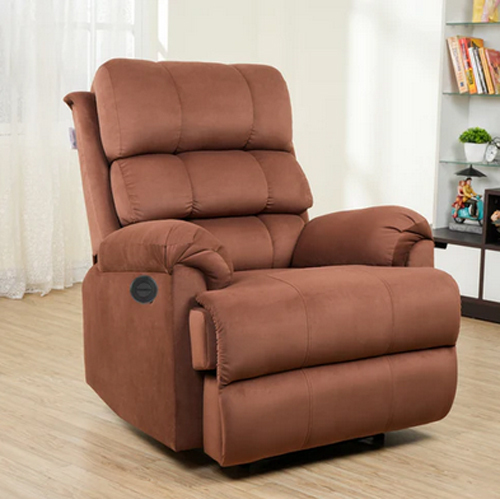 Fabric Recliner 1 Seater Sofa Chair