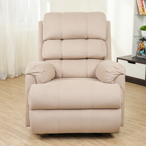 Hush Puffy Recliner Sofa For Head Support And Leg Relaxation - Color: As Per Requirement