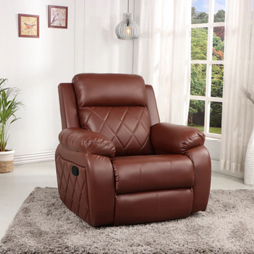 Recliner 1 Seater Sofa Chair For Living Room - Color: As Per Requirement