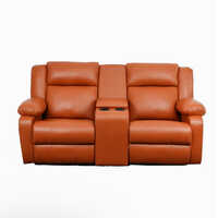 Tan Color Twin- Modern Sunugheaven 2-Person Sofa