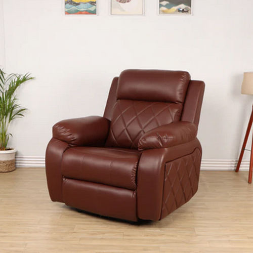 Brown Color 1 Seater Sofa Chair for Living Room
