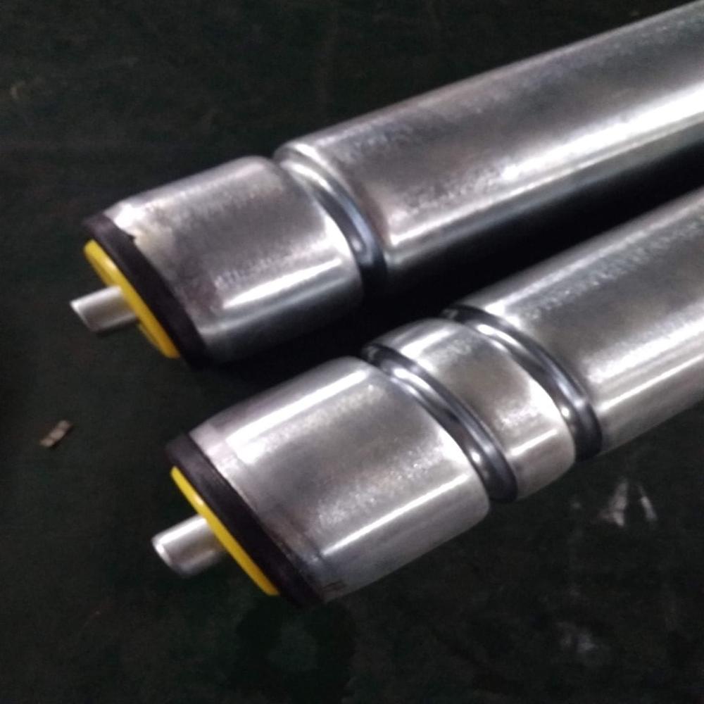 Mild Steel O-groove Rollers Conveyor Roller - Color: Silver