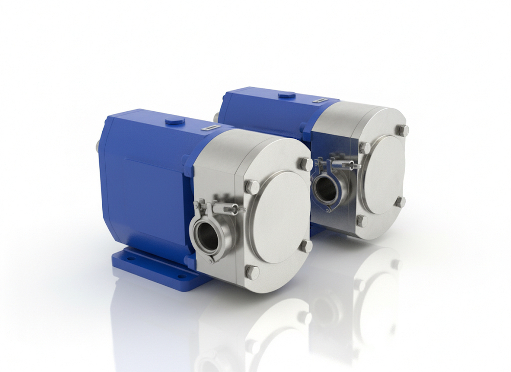 Cream Transfer Lobe Pump