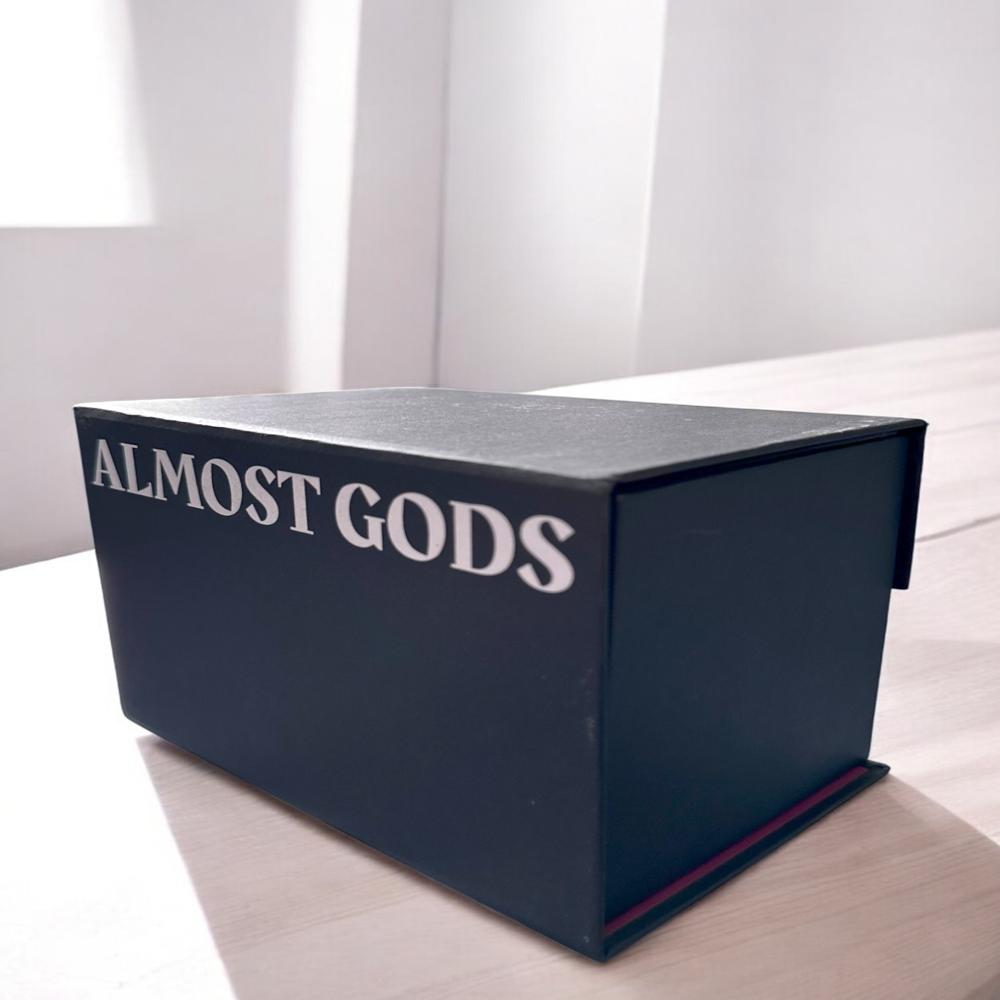 Front Opening Customized Rigid Box With Cardboard Tray Inside - Finishing: Glossy Lamination