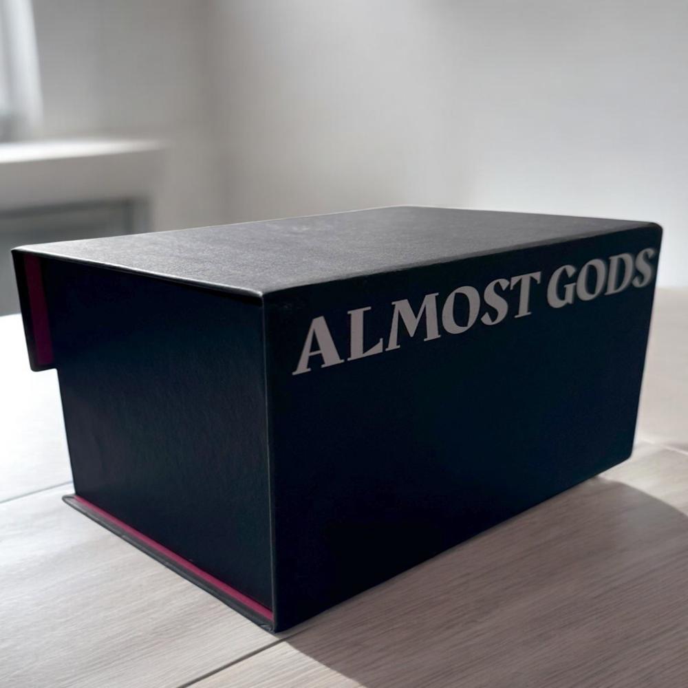 Front Opening Customized Rigid Box With Cardboard Tray Inside - Finishing: Glossy Lamination