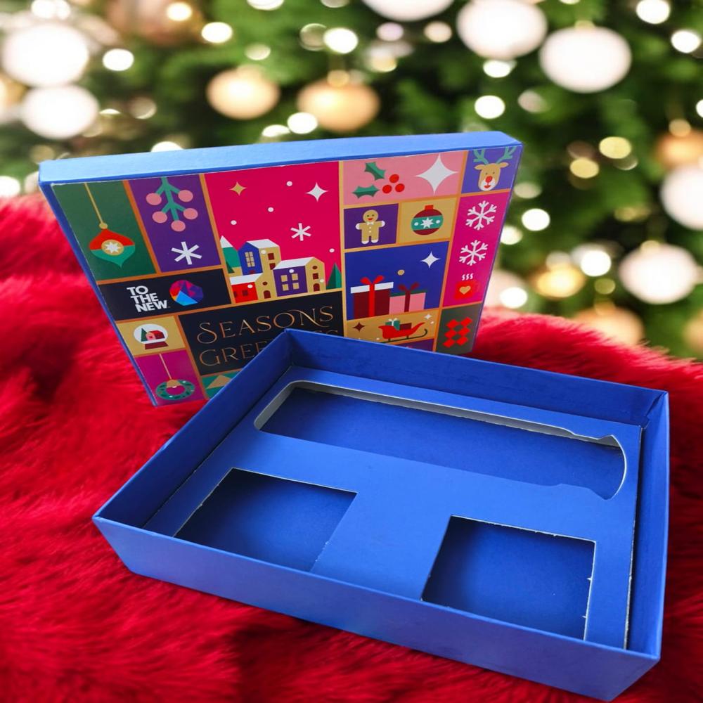 Festival Customized Rigid Gift Packaging Box - Finishing: Glossy Lamination