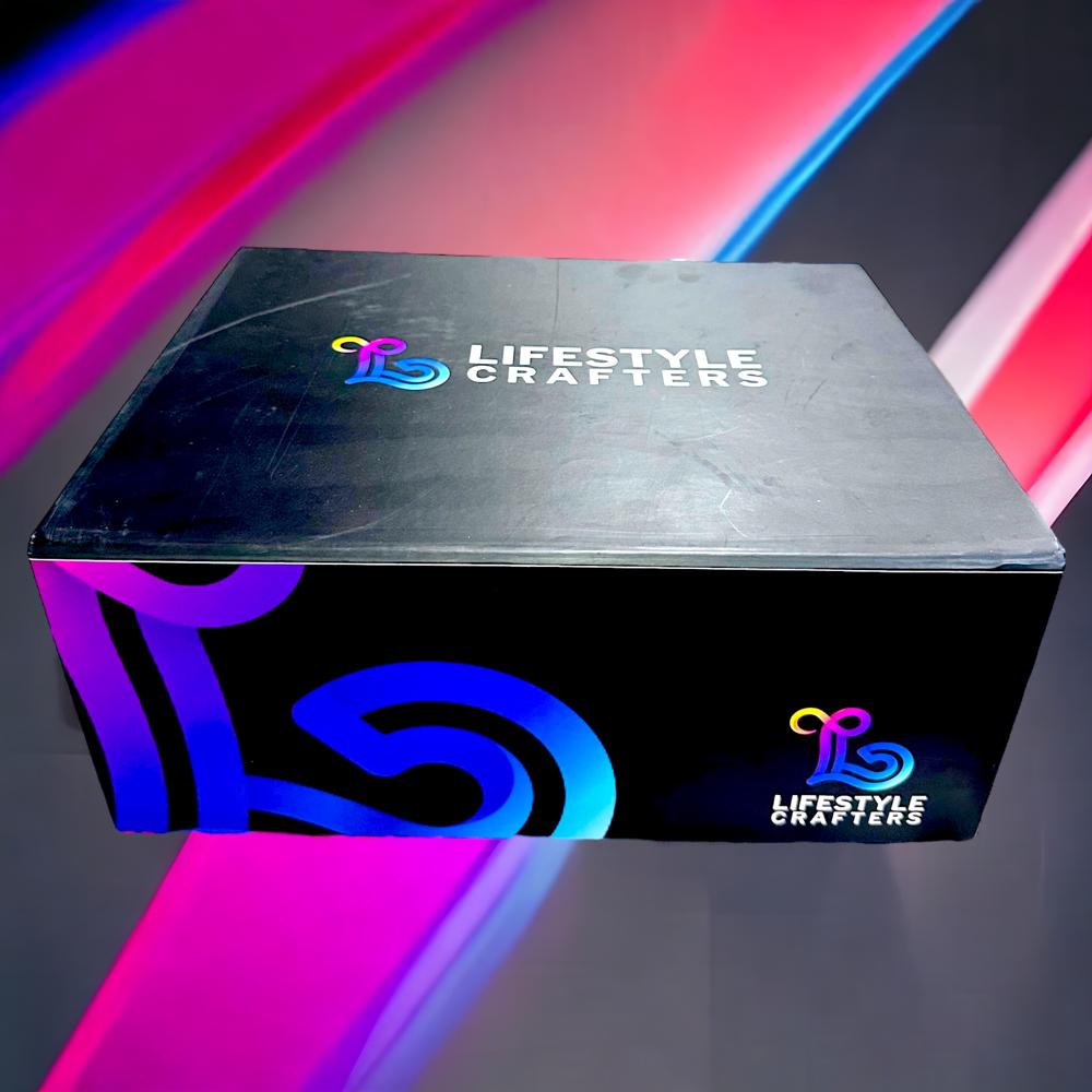 Customized Magnetic Rigid 3 Flap Box - Finishing: Glossy Lamination