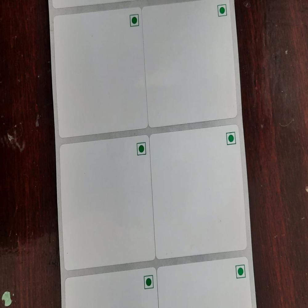 Veg Logo Printed Food Product Labels - Attributes: Durable